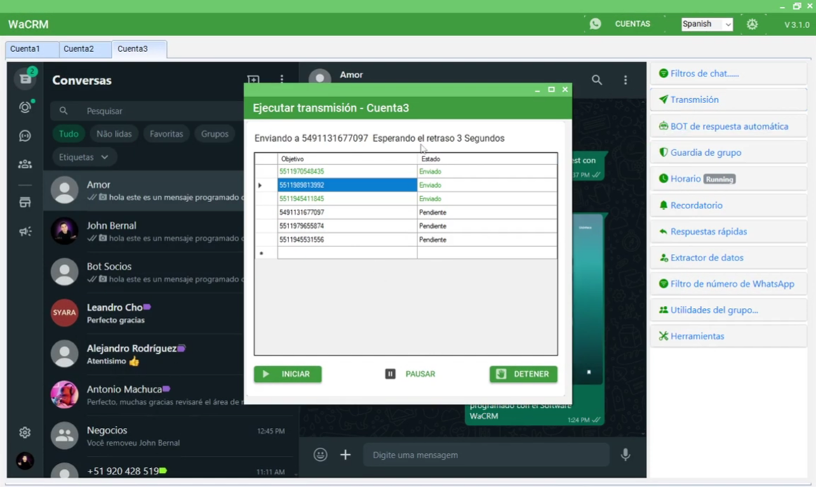 Respuestas automáticas con WaCRM